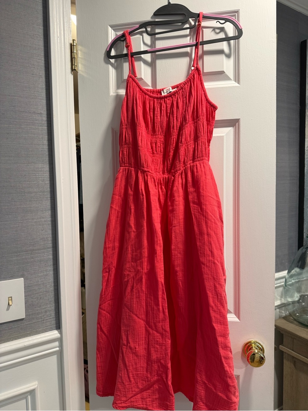 Vineyard Vines Coral Pink Maxi Sundress